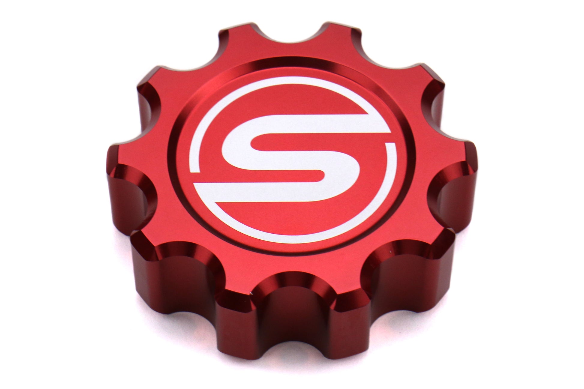 SBS15WRXBFC-RD SubiSpeed Brake Fluid Cap Cover - 2015+ WRX / 2015+ STI / 2013+ BRZ-Red,