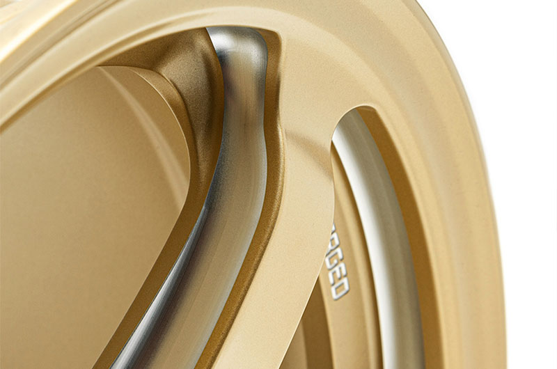 COB8W4625S COBB Tuning Titan7 T-D6 COBB Edition 18x9.5 +40 Cyber Gold Wheels - 2015-2021 Subaru WRX & STI,