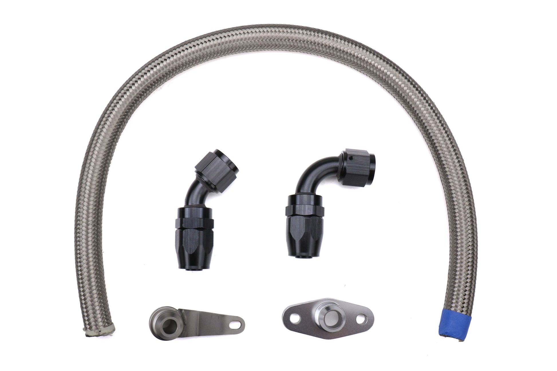 TQSTS-SU-486K 2015-2021 Subaru STI Torque Solution -10AN Turbo Oil Return Line Kit,