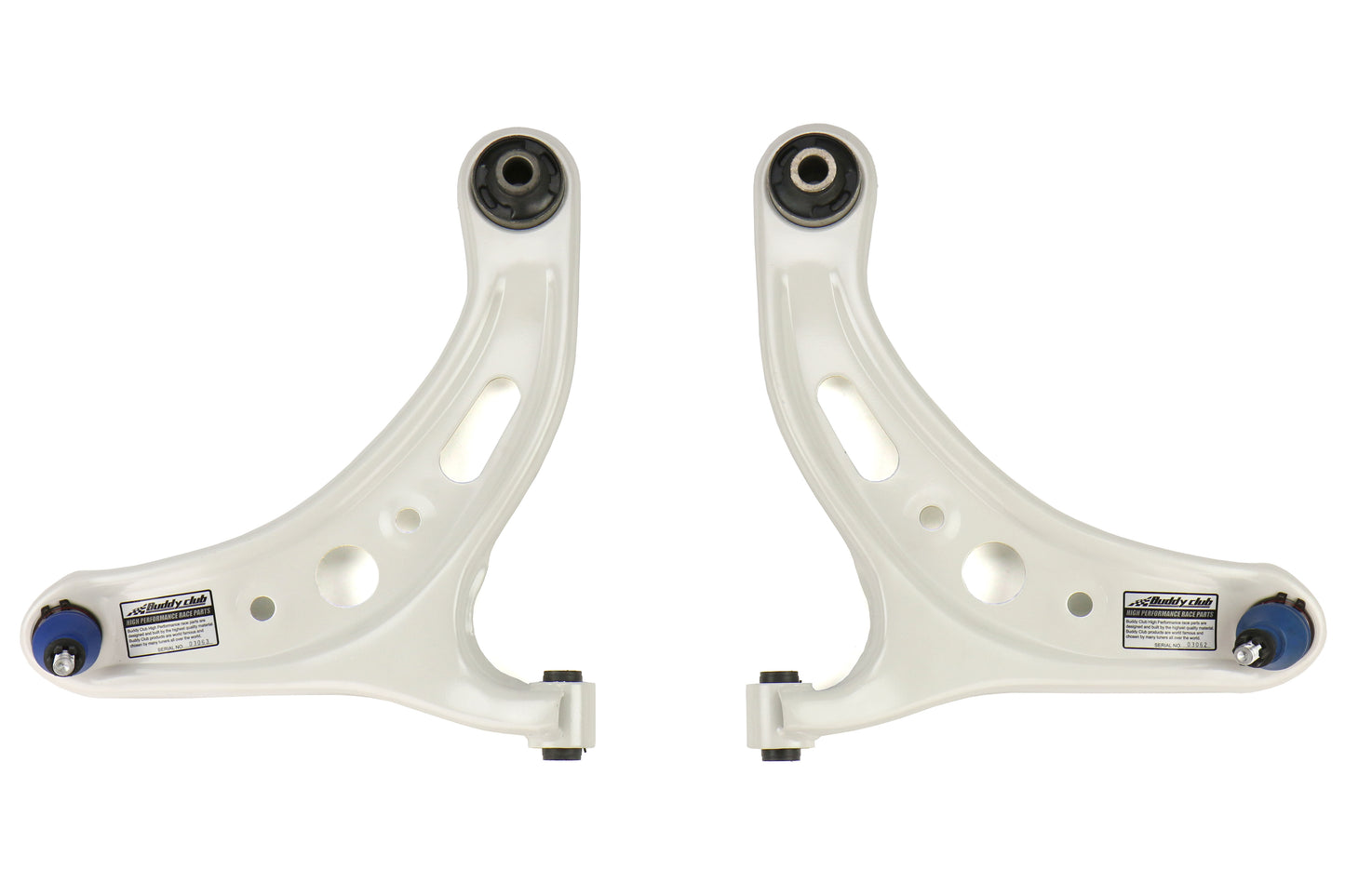 BUDBC02-LCAP1ZN6-F Buddy Club P-1 Racing Lower Control Arms (Front) - 2013+ FT86,