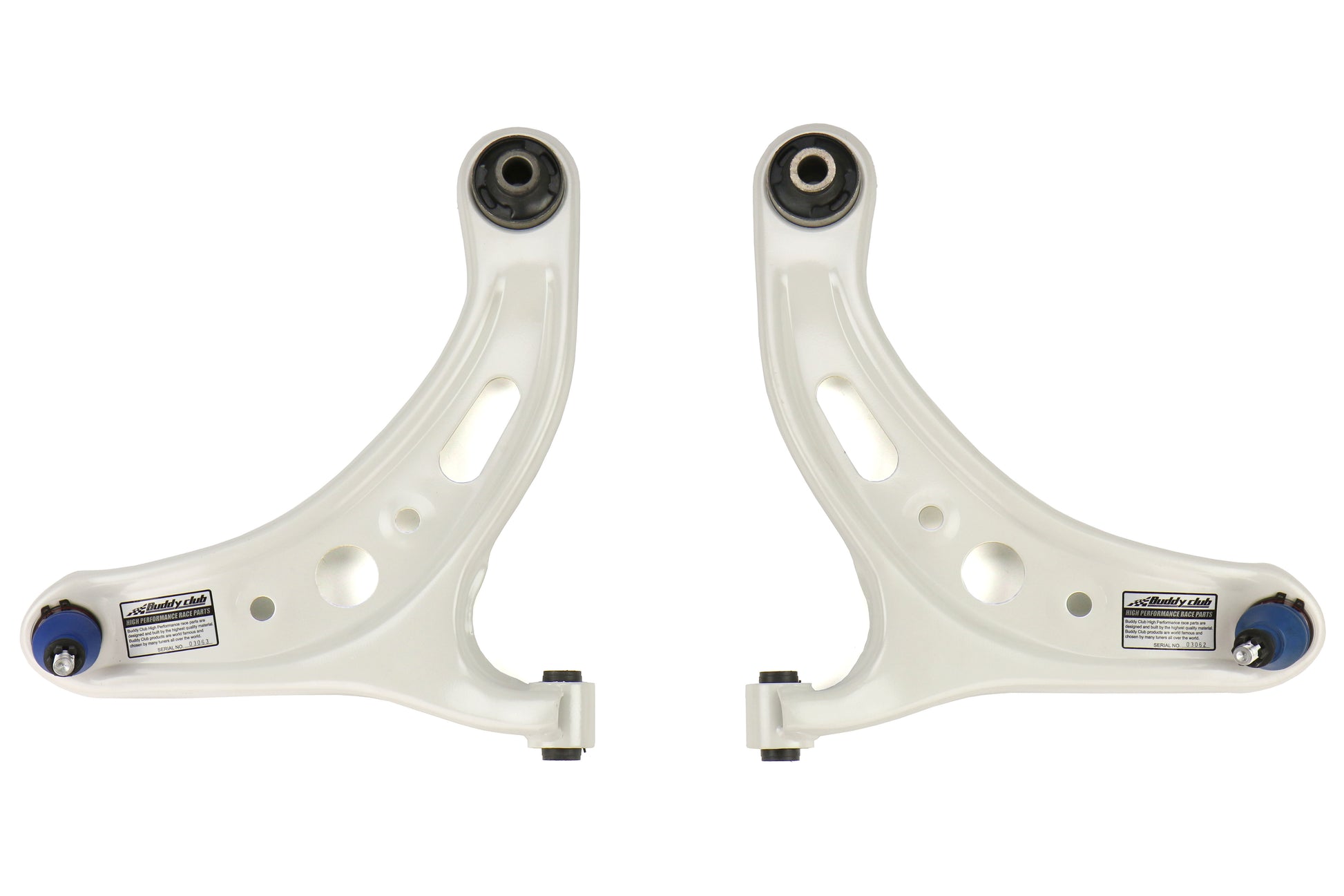 BUDBC02-LCAP1ZN6-F Buddy Club P-1 Racing Lower Control Arms (Front) - 2013+ FT86,