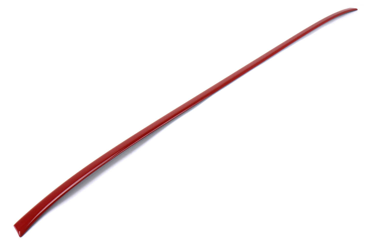 OLM Paint Matched Trunk Hole Delete for OEM Short Spoiler - Pure Red - 2015-2021 Subaru WRX / STI
