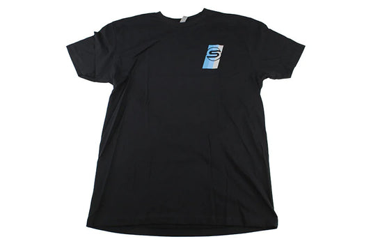 SBSSUBI-TEE-SSREPEAT-BLK-XL main image tshirt in black XL front,