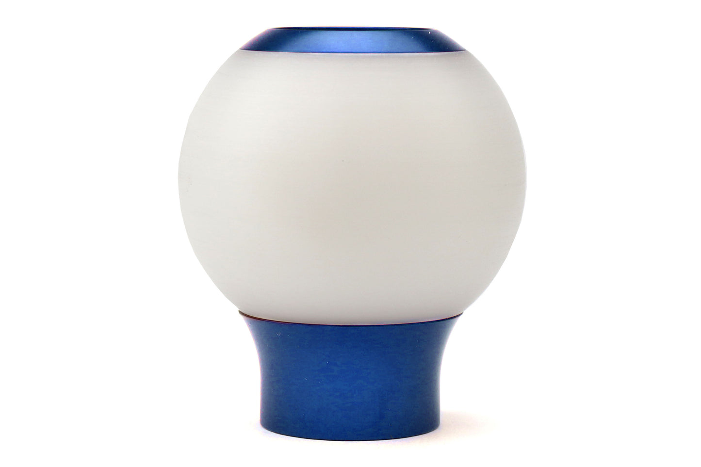 ASA1501010102 AutoStyled Subaru 6 Speed shift knob Blue with White Delrin Center,