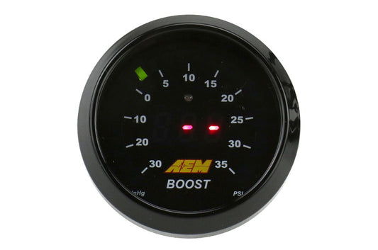 AEI30-4406 AEM 30-4406 Digital Boost Gauge -30 to 35psi 52mm,
