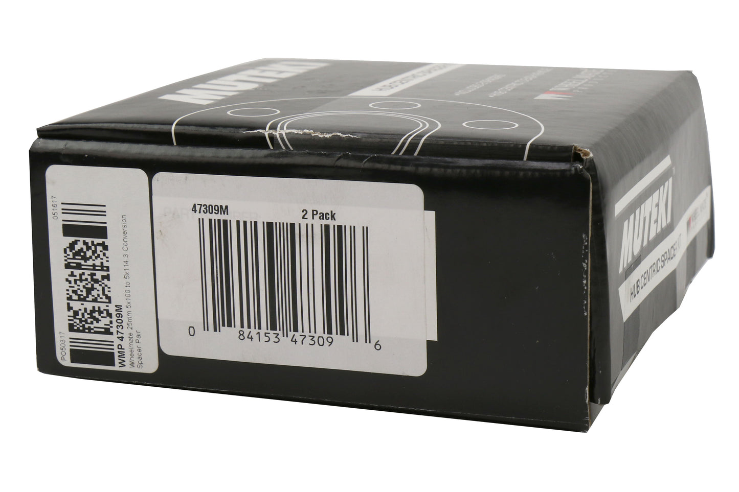 WMP47309M Wheelmate 5x100 to 5x114.3 25mm Wheel Adapters Pair - Universal,