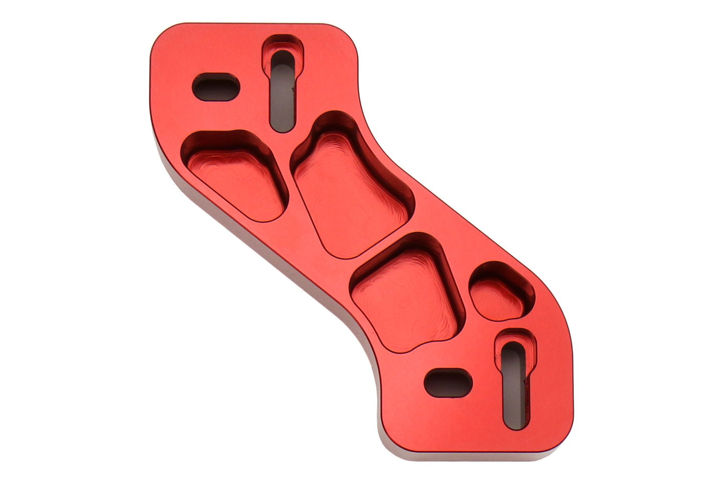 VERA0109A-RED Velox Throttle Pedal Spacer Kit - 2015+ WRX / 2015+ STI-Red,