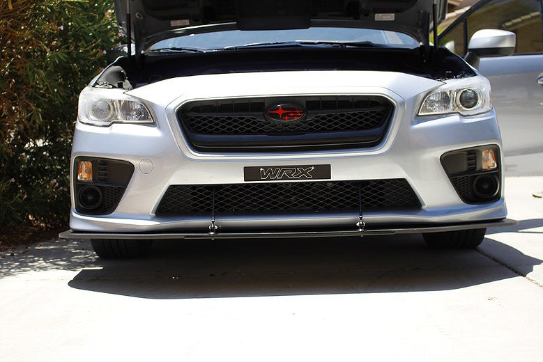 VERA0076A Verus Two Piece Front Splitter - 2015+ WRX / 2015+ STI,