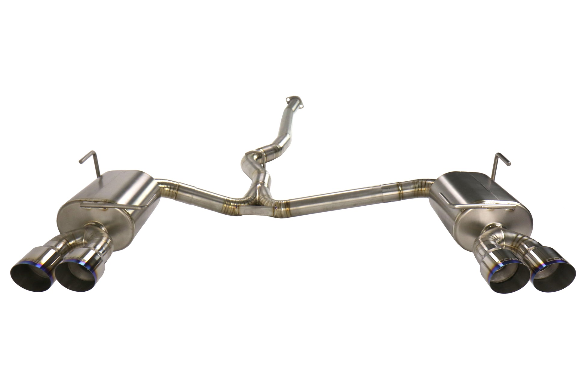 COB515140 Cobb Tuning Titanium Cat Back Exhaust System - 2015+ WRX / STI,