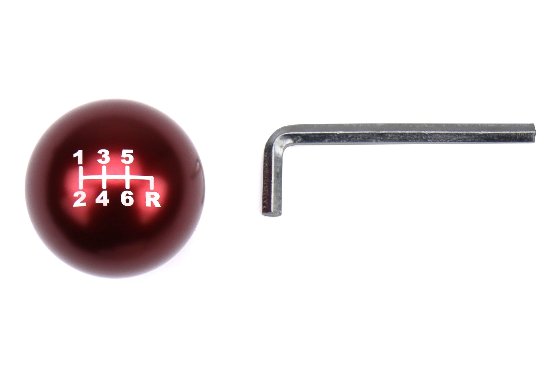 SBSSS6MTKNOBRD Subispeed Gated Shift Knob - 2015+ WRX / STI-Red,