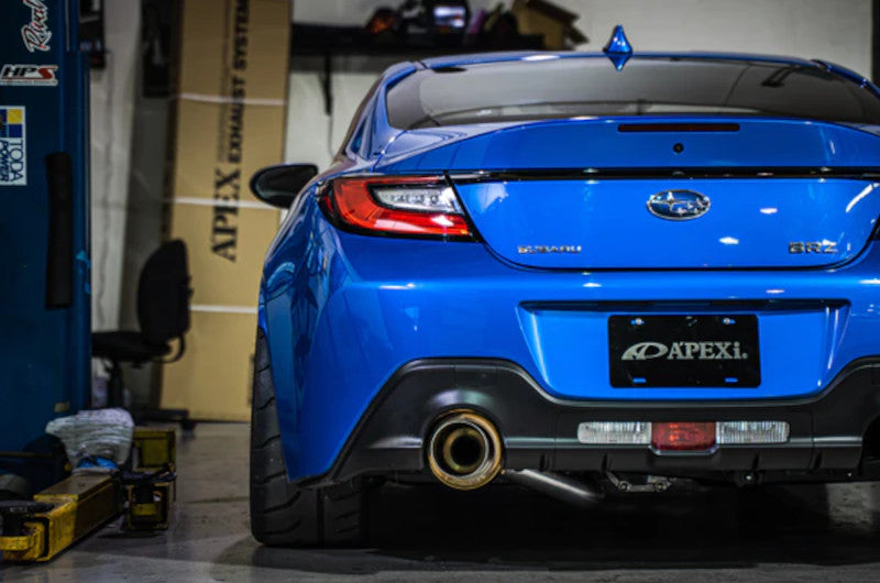 APE192KT001 APEXi N1 Evolution-R Single Exit Exhaust 2022+ Subaru BRZ / 2022+ Toyota GR86,