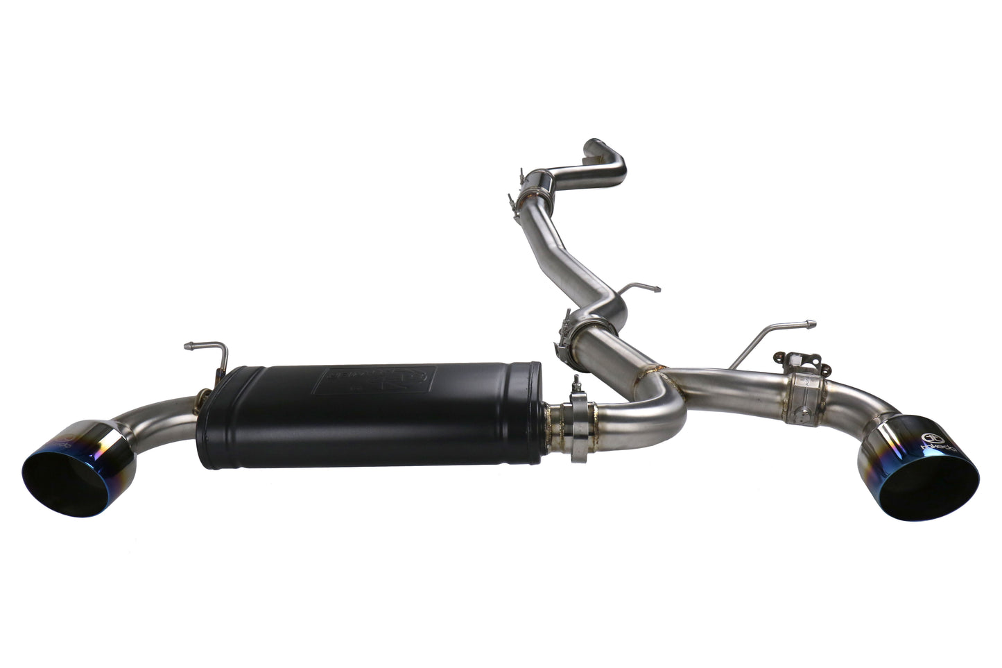 AFE49-36043-L aFe Takeda 3" to 2-1/2" 304 Stainless Steel Catback Exhaust - 2020 Supra-Burnt Blue,