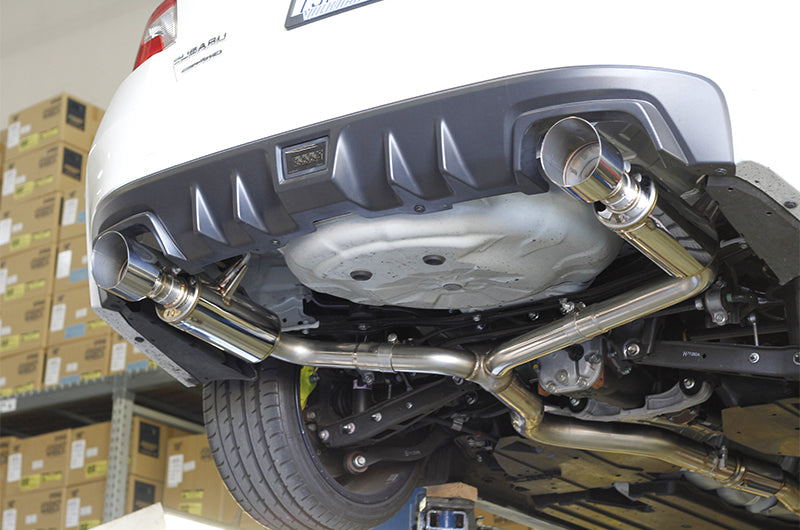 MXPMXCRVAS MXP Dual Single Tip Catback Exhaust - 2015-2020 Subaru WRX & STI,