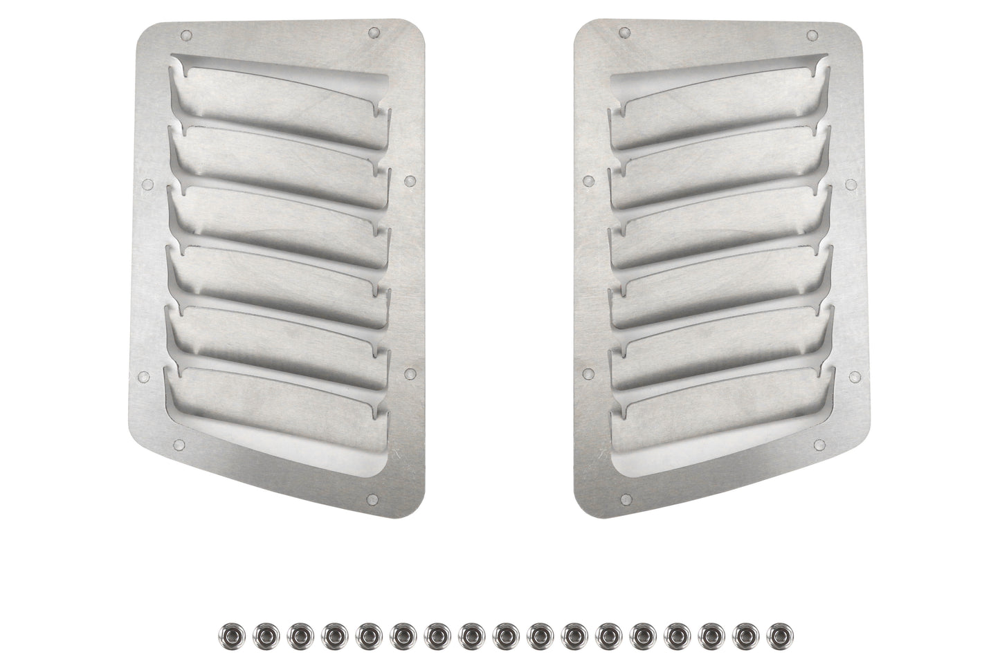 VERA0055A-BARE Velox Hood Small Louver (Vents) Kit - 2013+ FR-S / BRZ / 86-Raw,