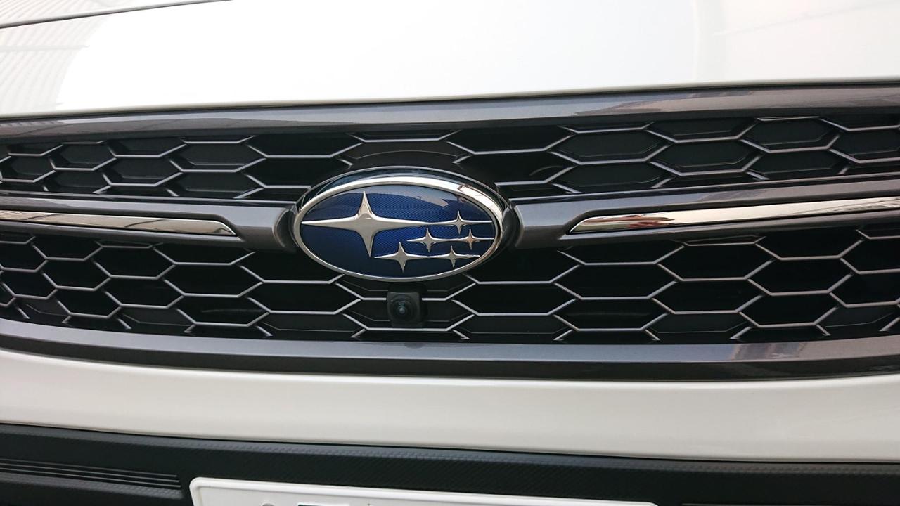 SUB91121VA360 Subaru JDM WRX S4 STI SPORT Grille Dark Metallic with Chrome Winglets - 2018+ WRX / 2018+ STI,