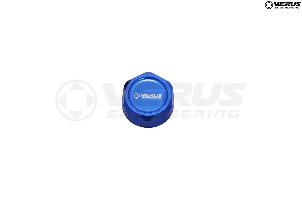 Verus Engineering Oil Cap, Anodized Blue - 2012-2024 Subaru WRX / 2013-2021 STI / 2013-2024 Toyota GR86 / Subaru BRZ / Scion FRS / 2014-2024 Forester / 20-2024 Crosstrek / 2015-2024 Impreza