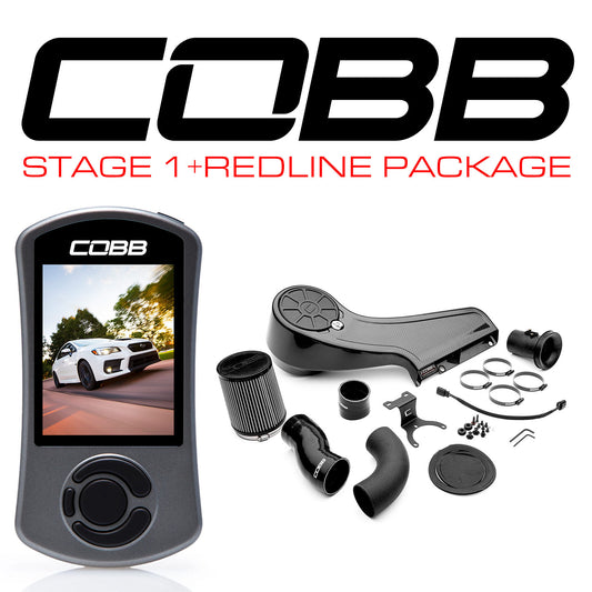 COBB Subaru Stage 1 + Redline Carbon Fiber Power Package - 2015-2021 Subaru WRX