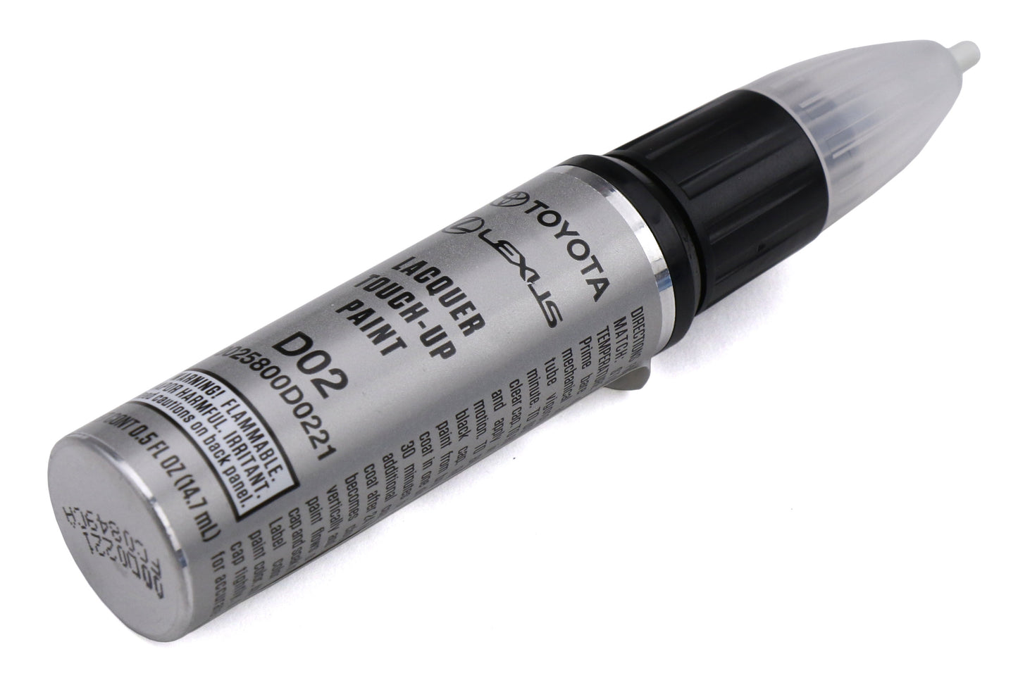TOY00258-00D02-21 Toyota Touch Up Paint-Tungsten Silver - 2020+ Toyota Supra,