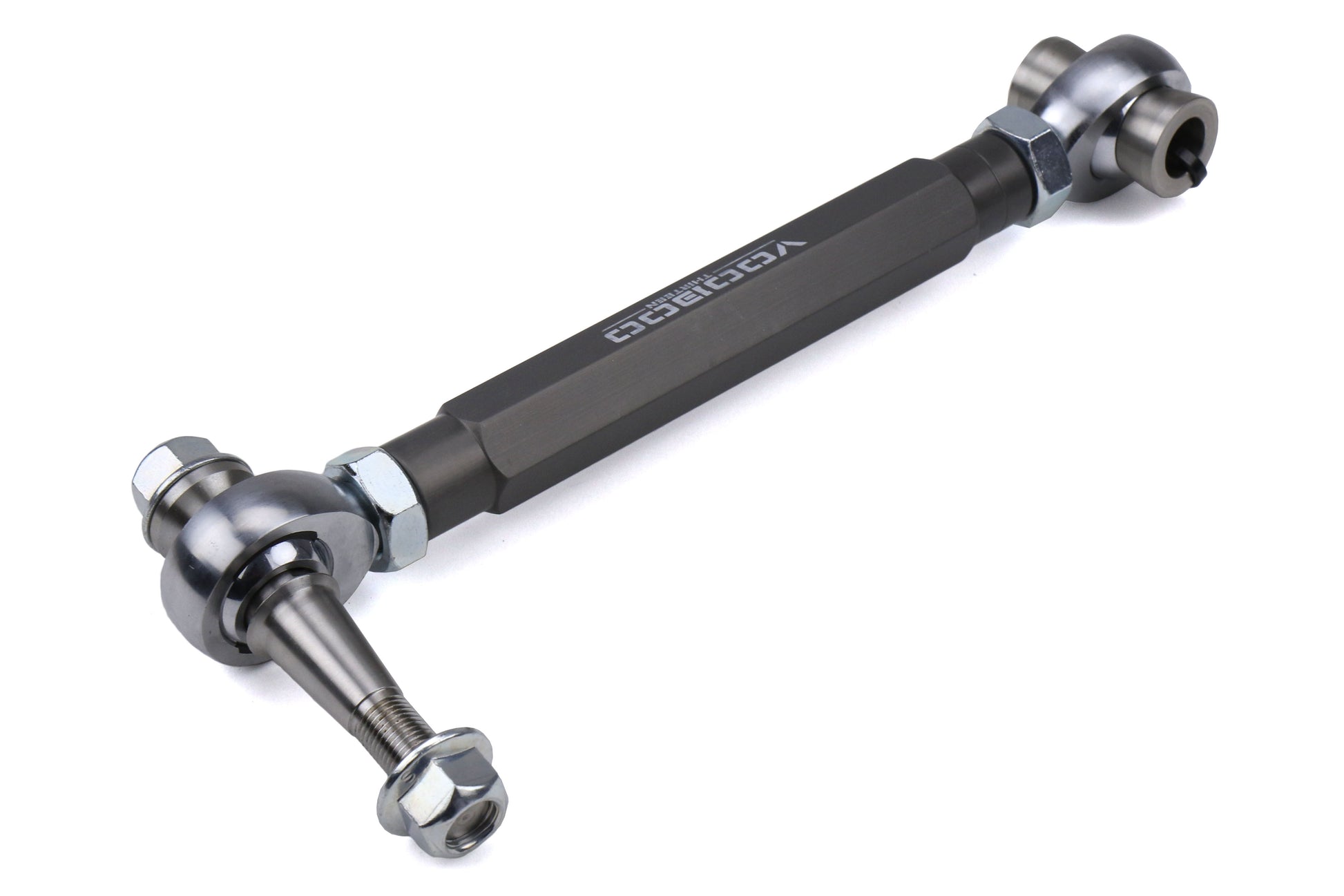 VODTOSC-0100HC VooDoo13 Adjustable Toe Arms (Rear) - 2013+ FT86-Hard Clear (Grey),