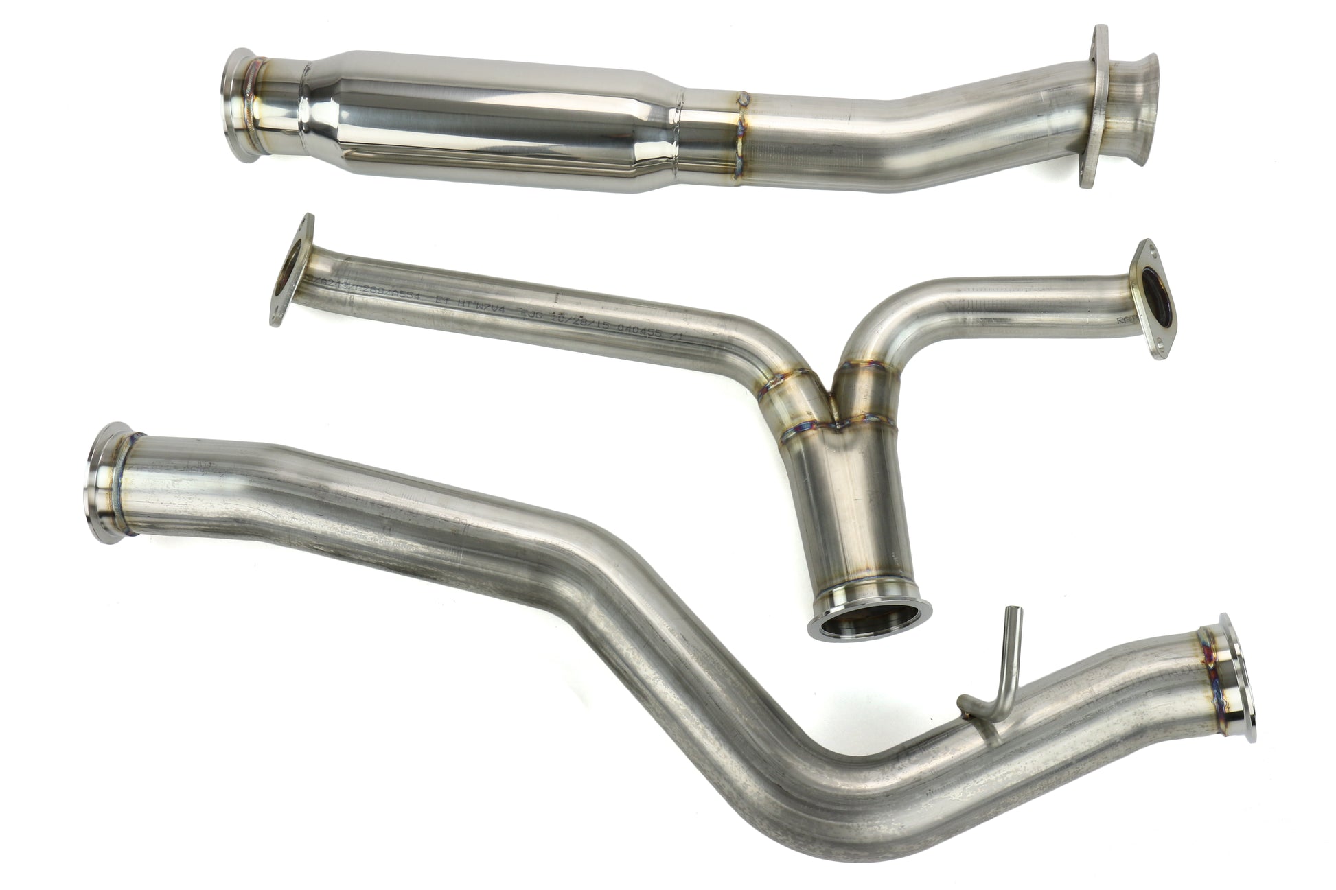 NAMRSPD039 Nameless Mid Pipe for *Catback Conversion - 2015+ WRX / 2015+ STI,