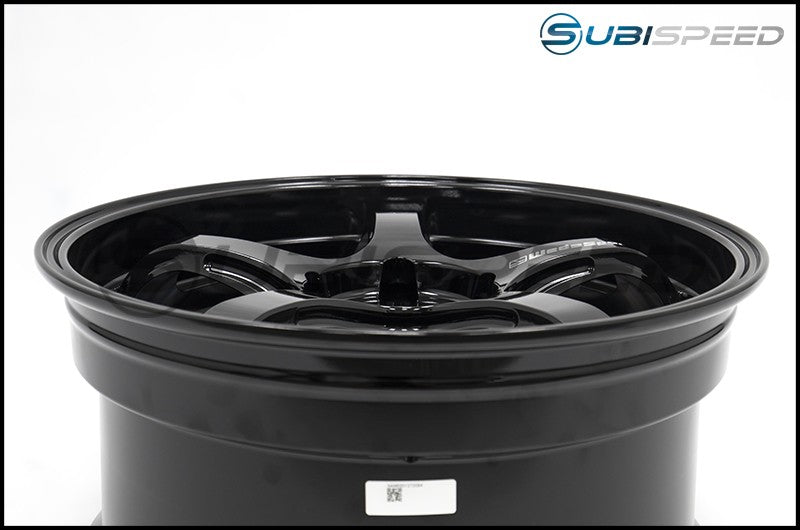 WED72762 WedsSport RN-05M Gloss Black 18x9.5 +45 - 2013+ FRS / BRZ / GT86,