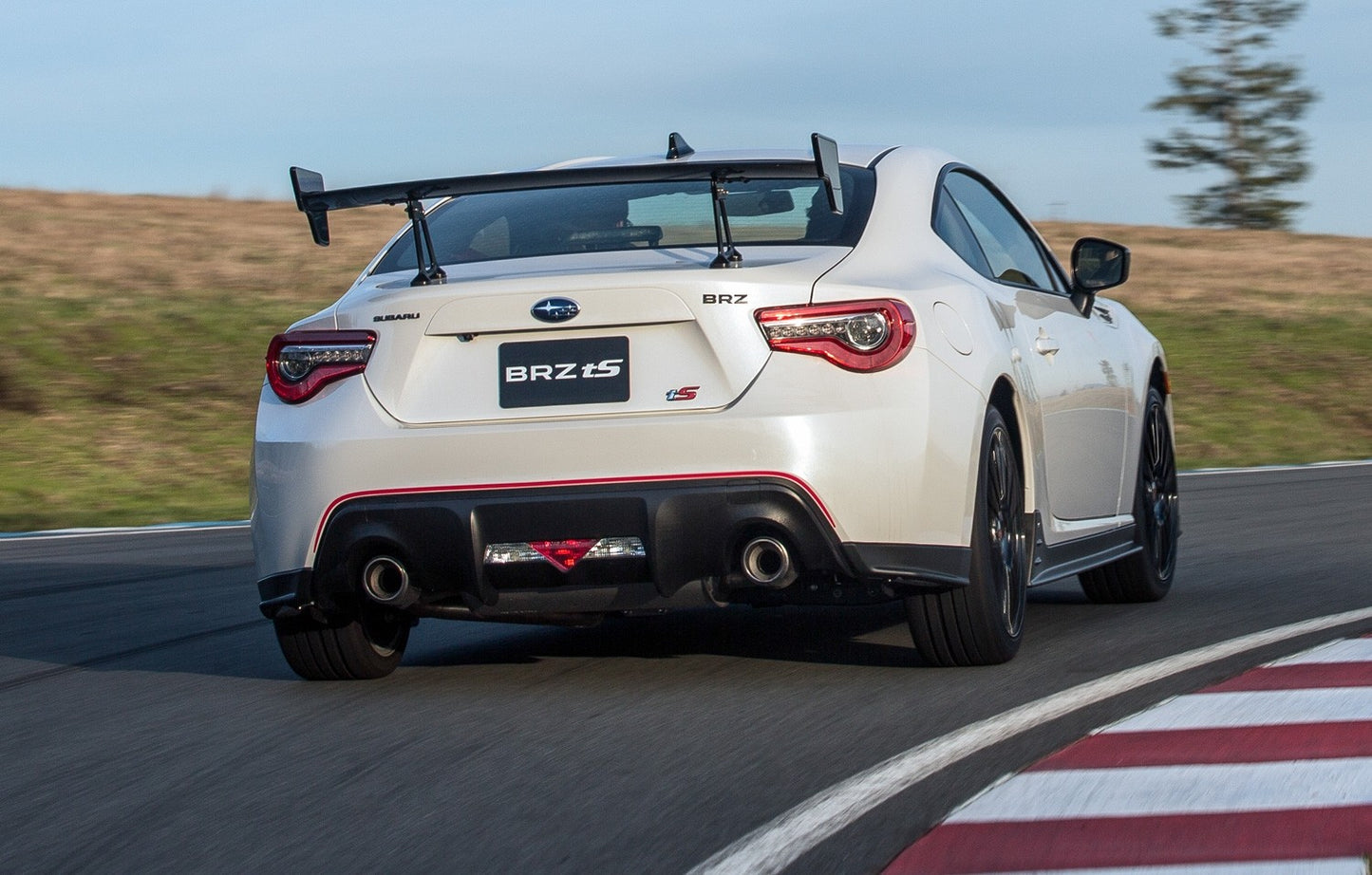 SUB93079CA100 Subaru tS Rear Emblem with Mounting Template - 13+ BRZ,