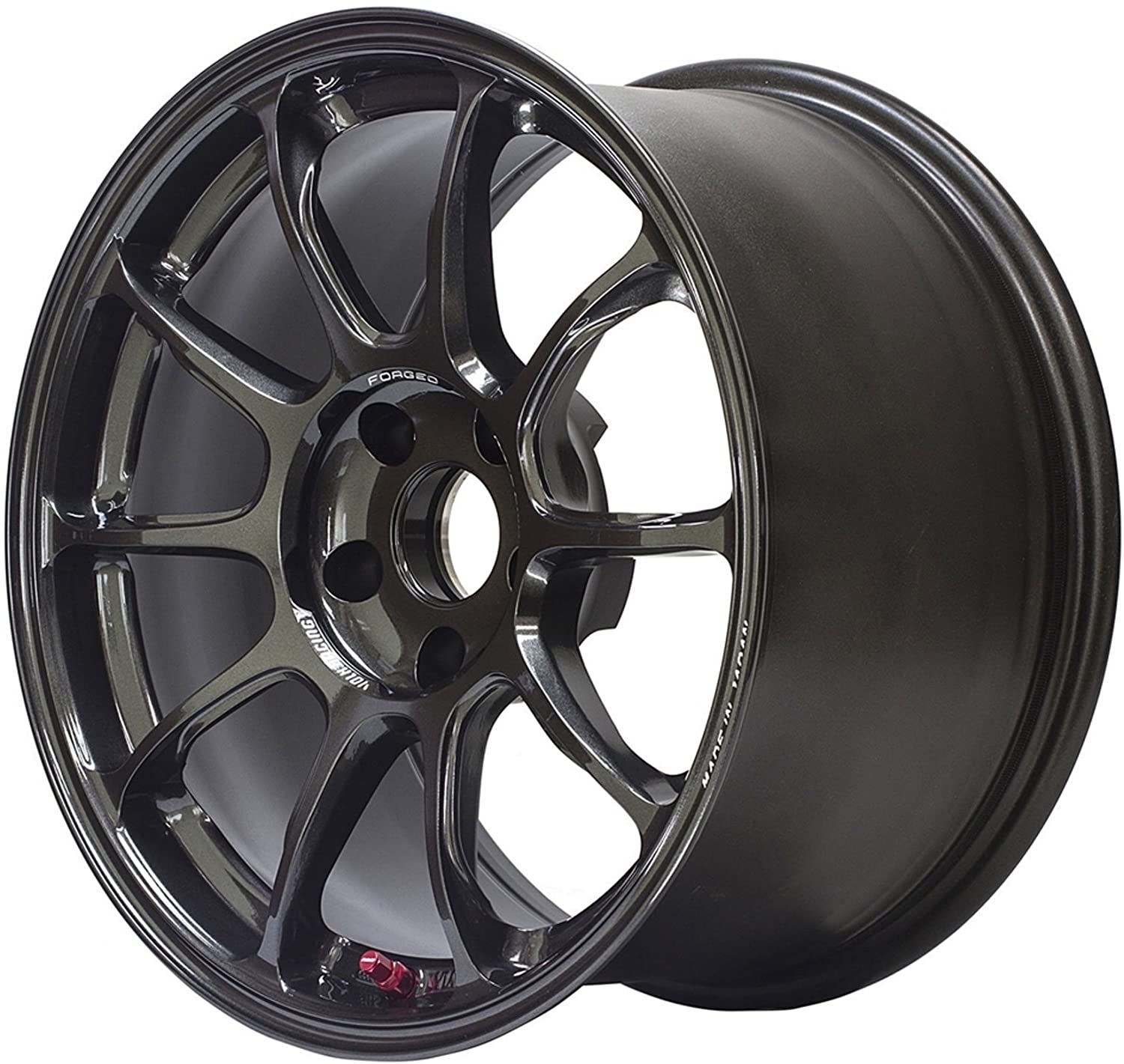 VLKWKZX38EDX Volk ZE40 Diamond Dark Gunmetal 18x9.5 +38 Face 2 - 2015+ WRX / 2015+ STI,
