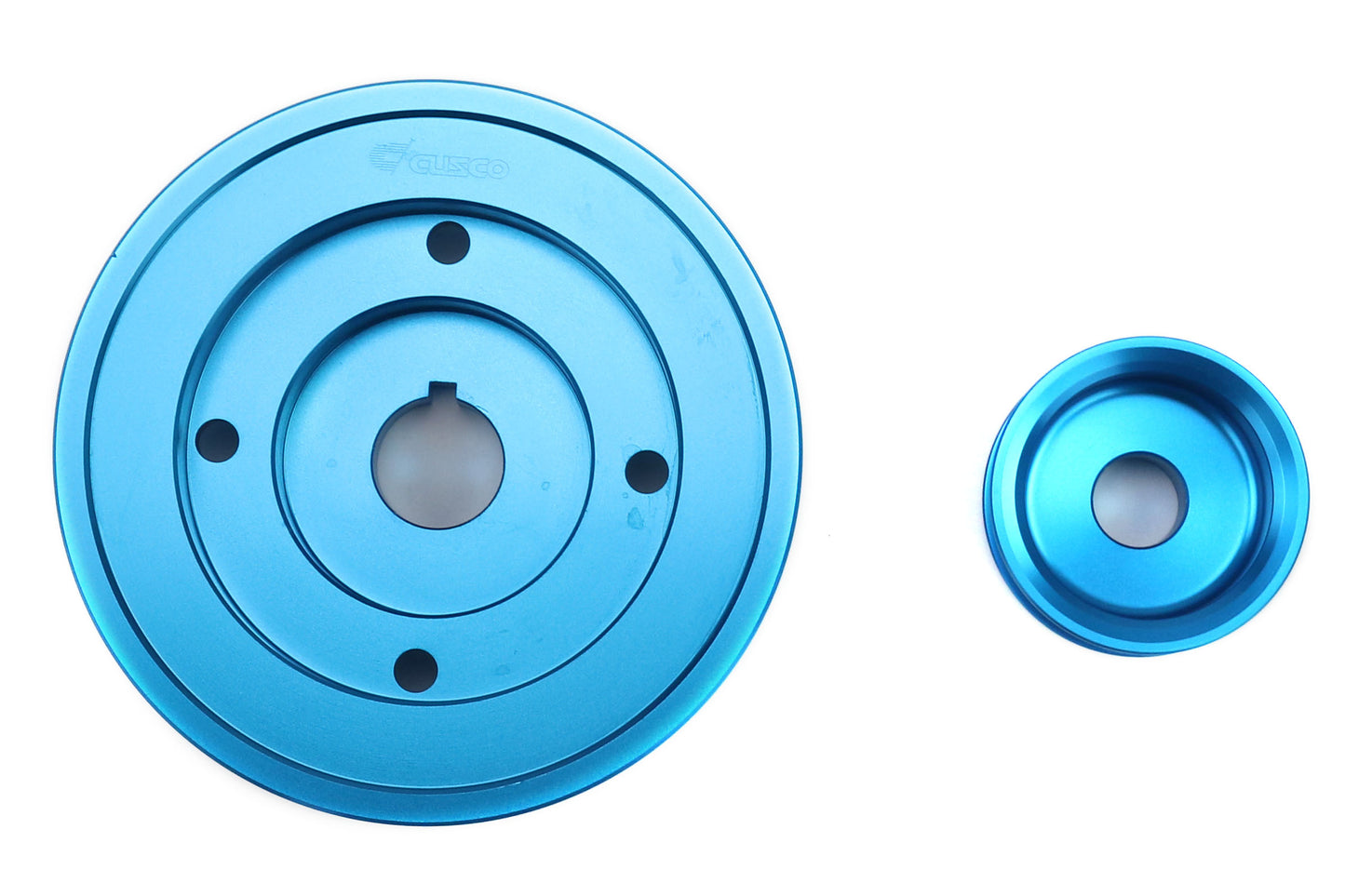 CUS6A1 733 A Cusco Aluminum Pulley Set - Subaru EJ Models (inc. 2002-2014 WRX / 2004+ STI),