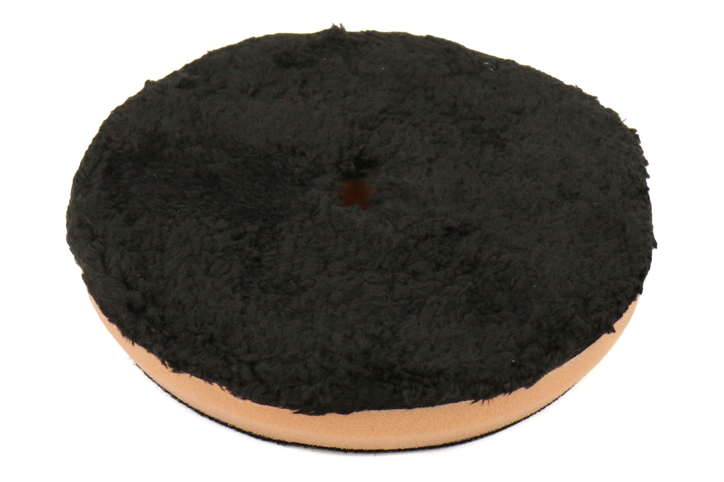 CHEBUFX_302_5 Chemical Guys Black Optics Microfiber Orange Cutting Pad,