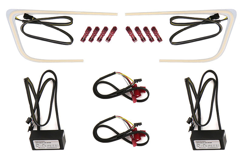 DODDD2016 Diode Dynamics Switchback LED C-light DRLs for Headlights - 2015+ WRX / 2015+ STI,