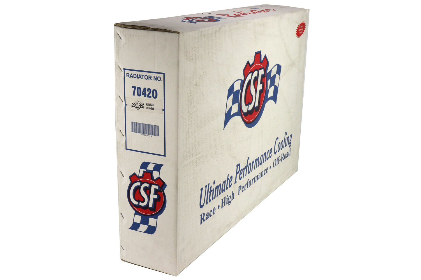 CSF7042O CSF Racing Radiator w/ Built-in Oil Cooler - 2008-2014 Subaru WRX / 2008+ Subaru STI,