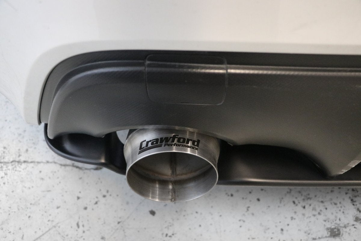 CRAE0380-1 Crawford Gymkhana Two Axle-Back Megaphone Exhaust - 2013-2020 FRS / BRZ / 86,