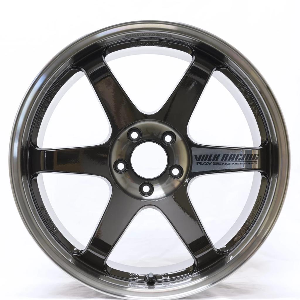 VLKWVDX35EPG Volk TE37 SL Super Lap Pressed Graphite 18x9.5 +35 - 2015+ WRX / 2015+ STI,