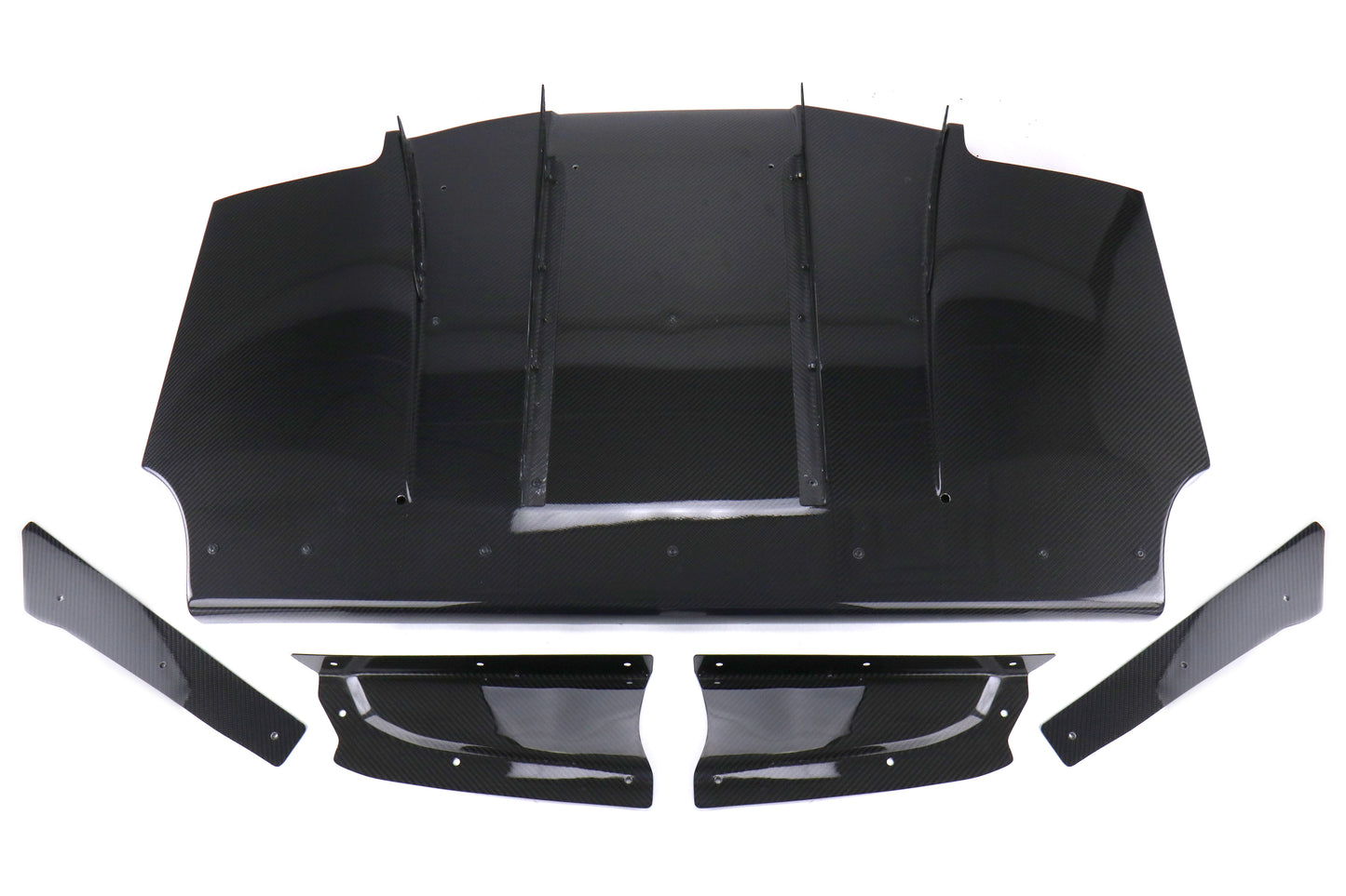 VASVASU-167 Varis Full Carbon Fiber Diffuser (US Stock) - 2015+ WRX / 2015+ STI,