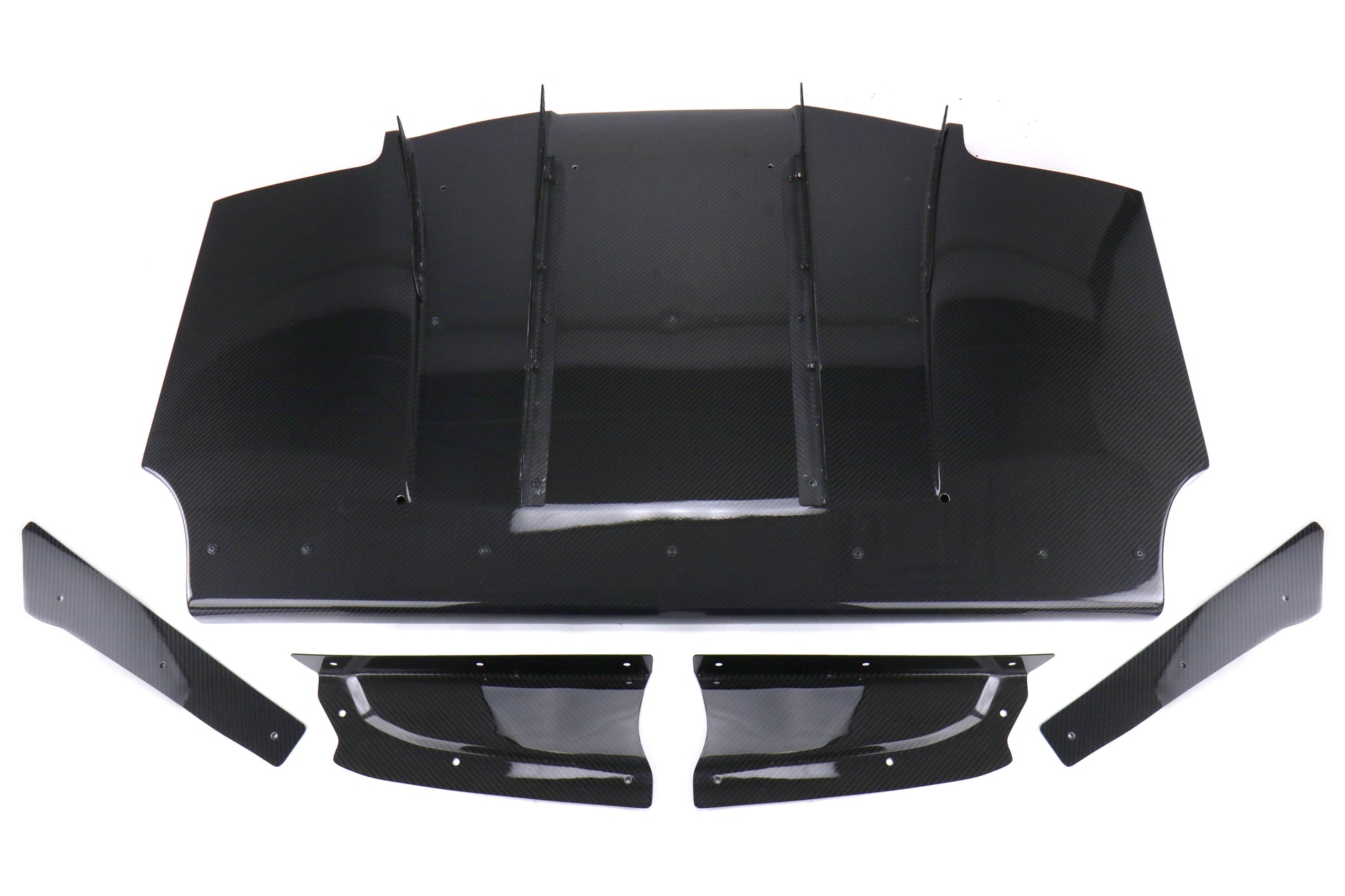 VASVASU-167 Varis Full Carbon Fiber Diffuser (US Stock) - 2015+ WRX / 2015+ STI,