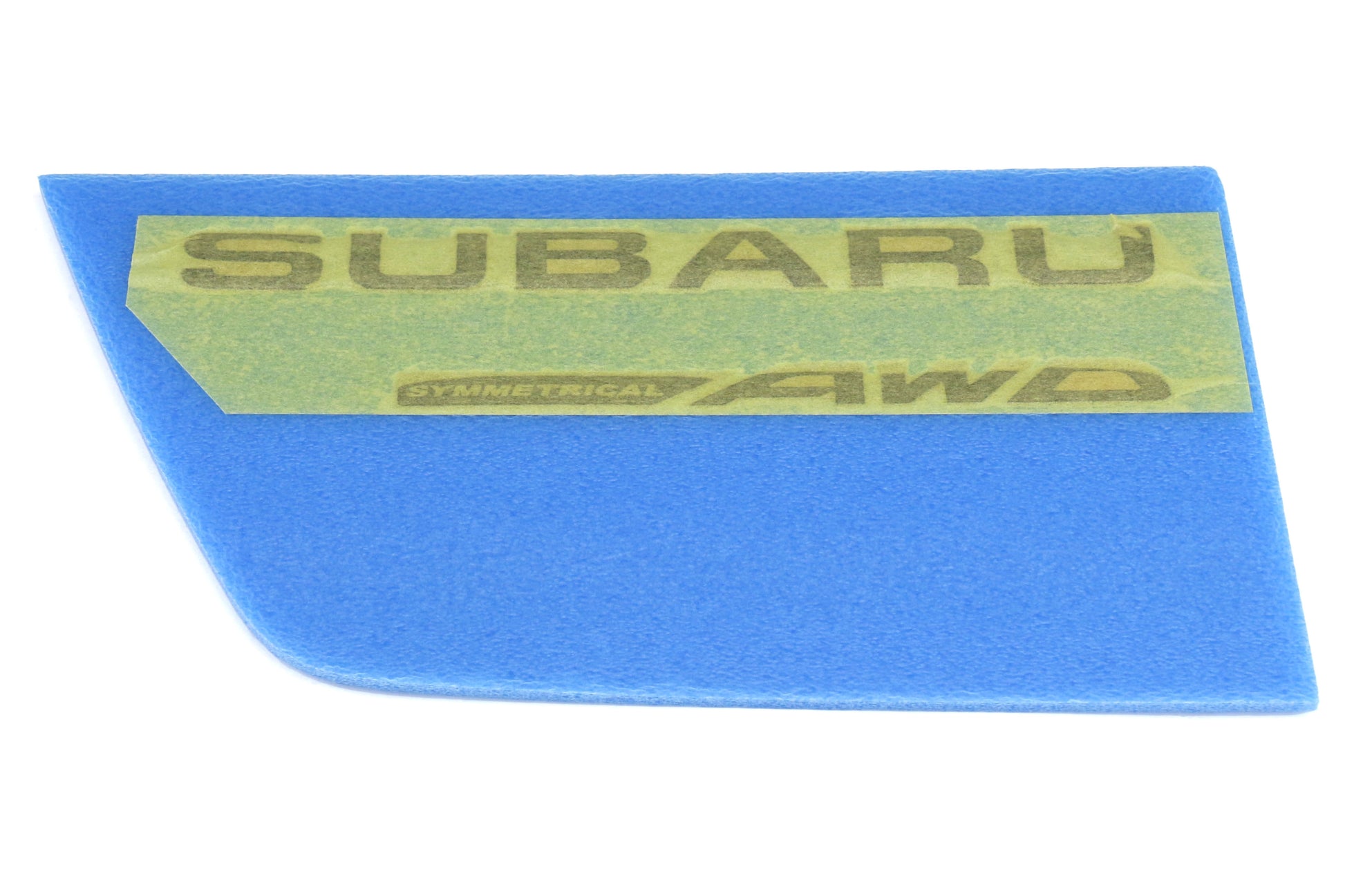 SUB93079FJ220 Subaru OEM Black Symmetrical AWD Badge - 2015+ WRX / 2015+ STI / 2014+ Forester / 2013+ Crosstrek,