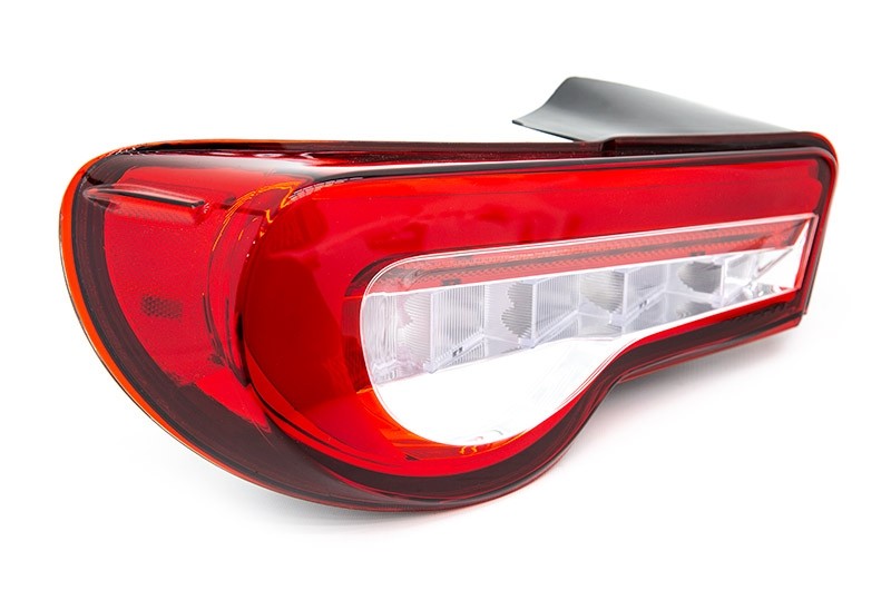VALTT86Z-HC-2 Valenti Jewel LED Tail Lights (Red Lens, Chrome Reflector) - 2013+ FT86,