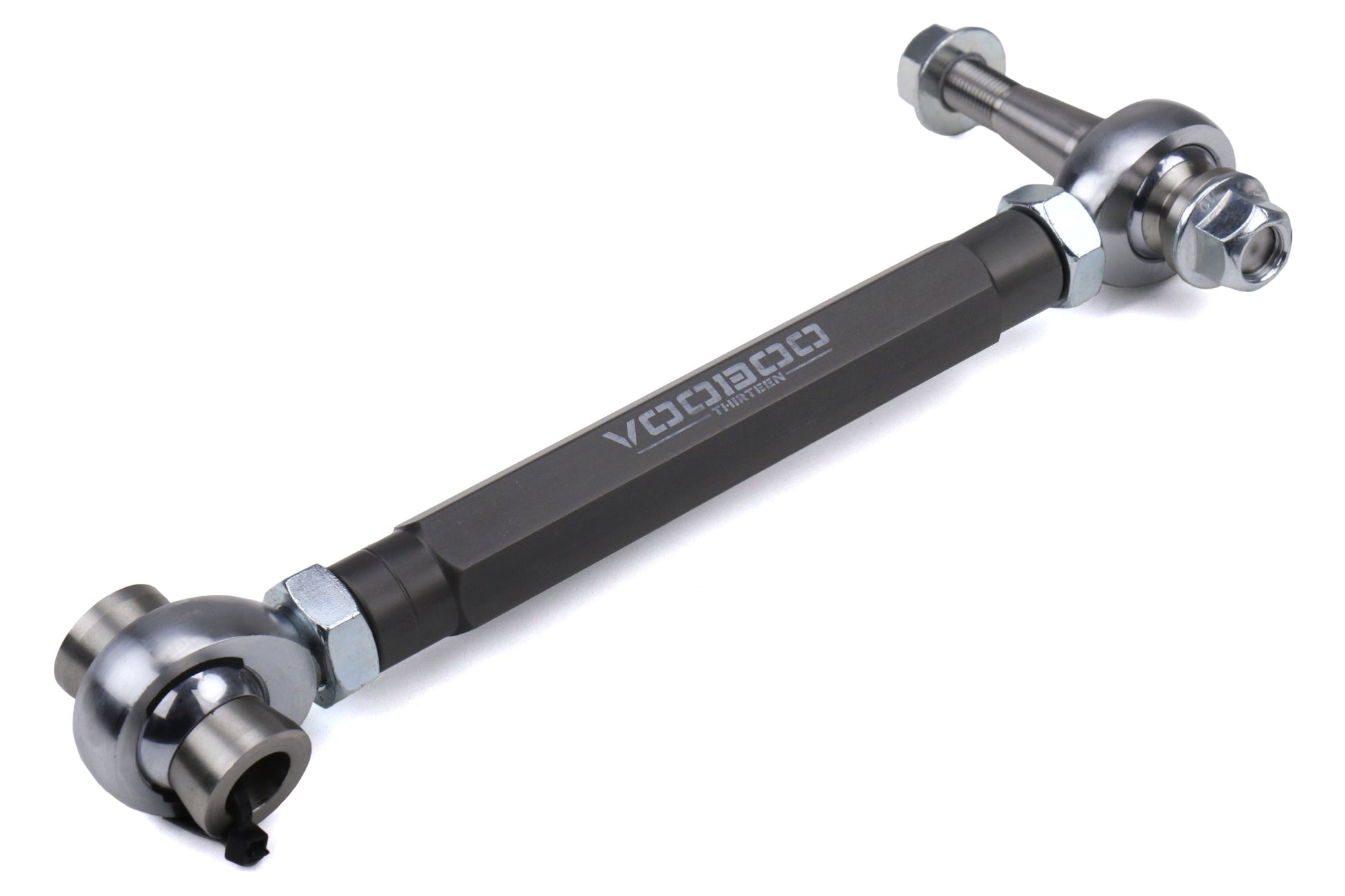 VODTOSC-0100HC VooDoo13 Adjustable Toe Arms (Rear) - 2013+ FT86-Hard Clear (Grey),