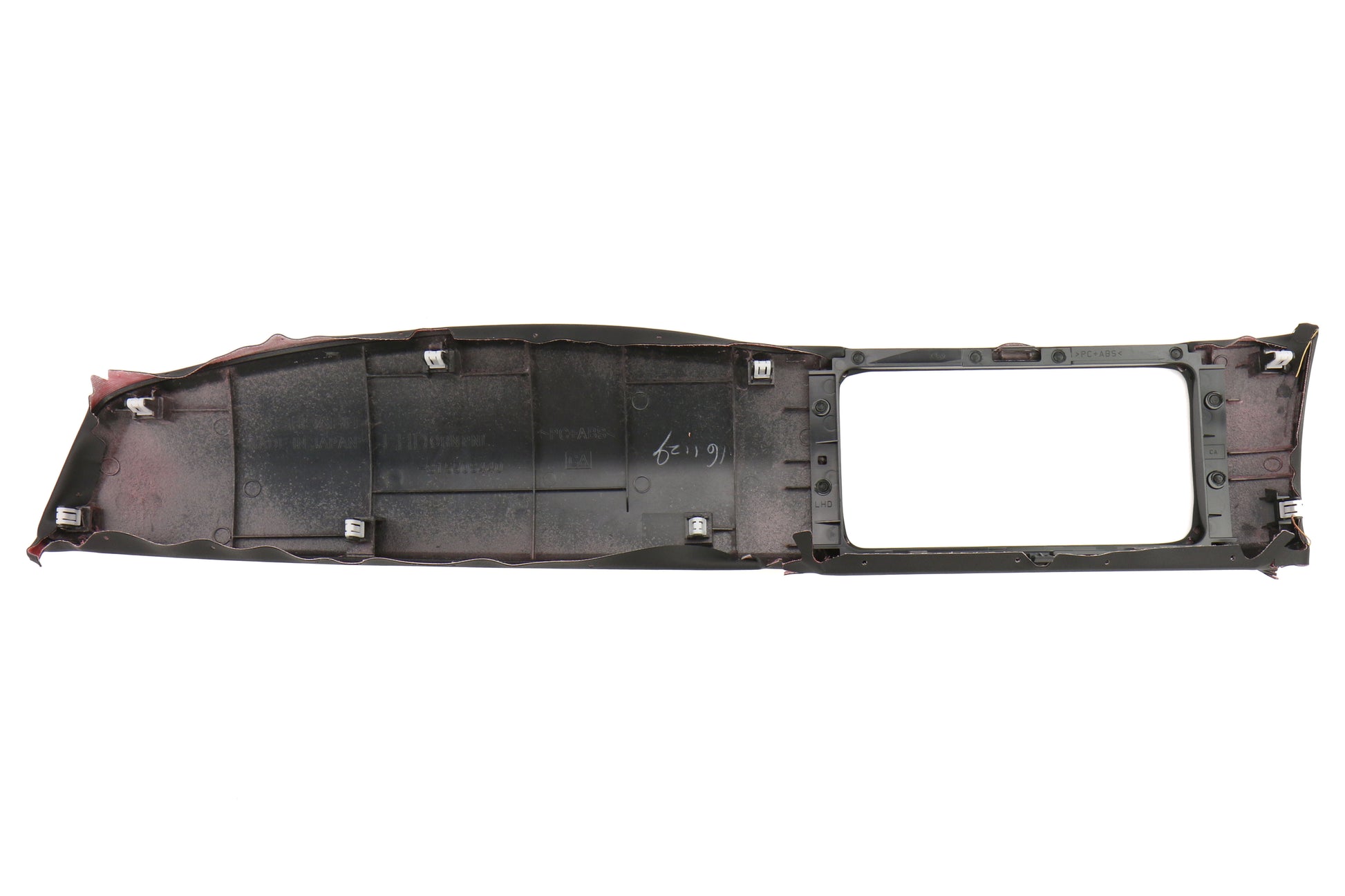 SUB66077CA240 Subaru OEM Leatherette Dash Trim with Yellow Stitching - 2013+ FT86,