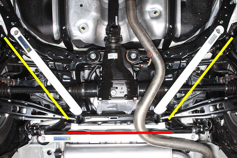 CBGCA6710552 Carbing Rear Cross Member Brace 2 - 2013+ FT86,