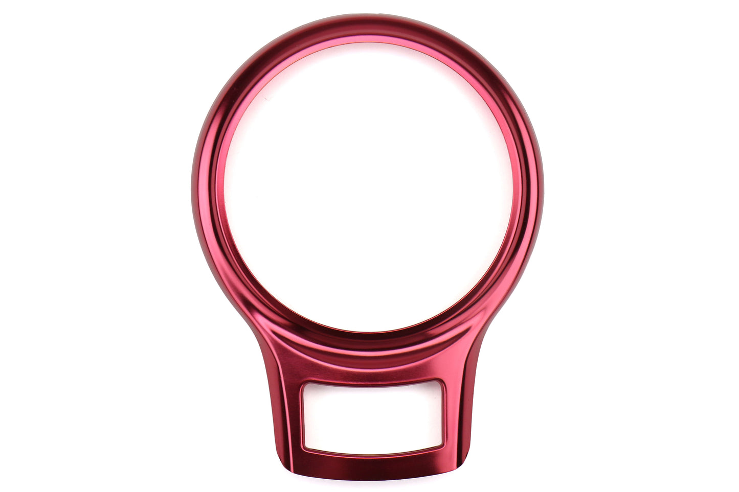GCSGCSSHIFTTRIMRD Anodized Aluminum Shifter Plate Trim Bezel - 2013+ FR-S / BRZ-Red,