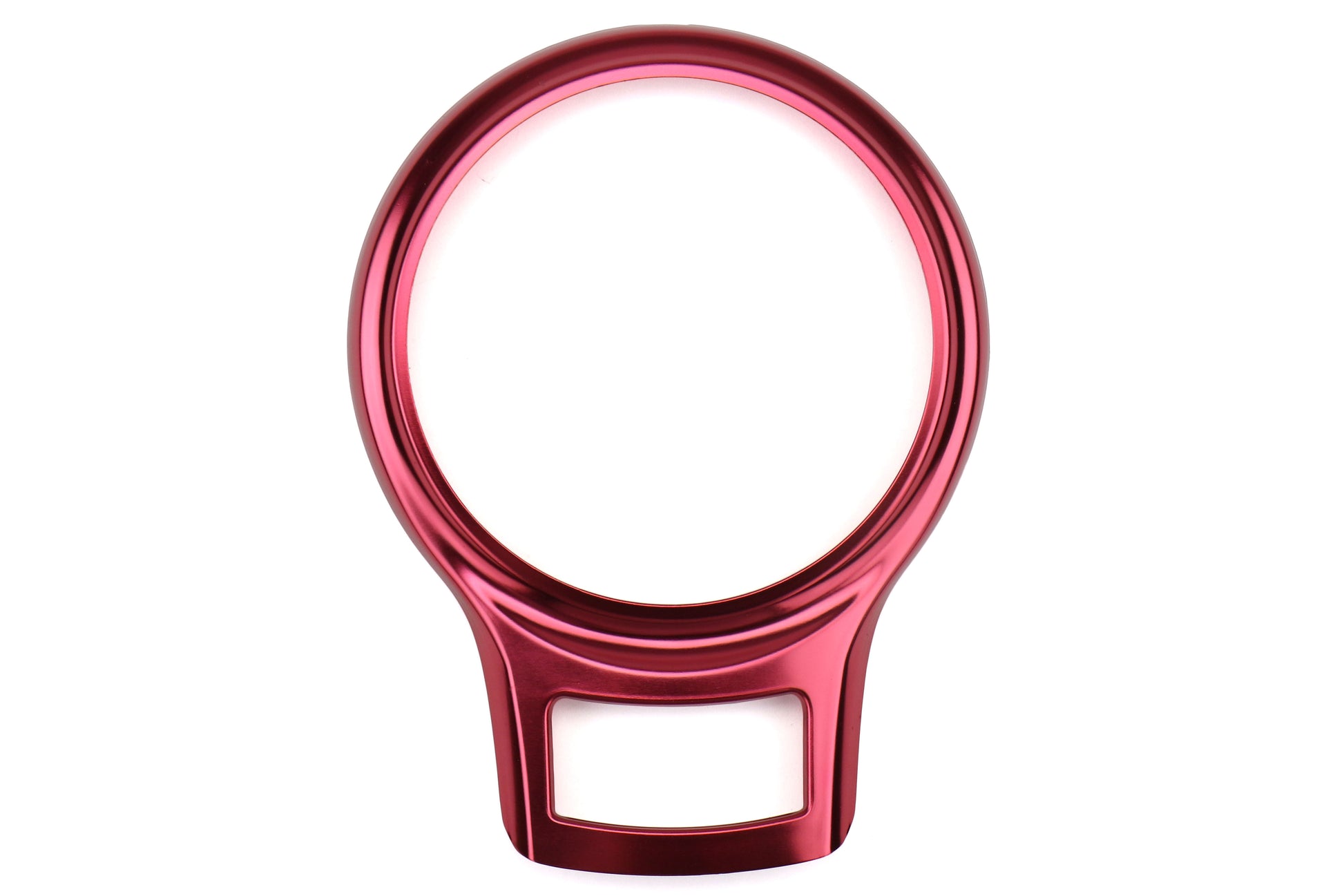 GCSGCSSHIFTTRIMRD Anodized Aluminum Shifter Plate Trim Bezel - 2013+ FR-S / BRZ-Red,