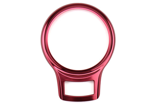 GCSGCSSHIFTTRIMRD Anodized Aluminum Shifter Plate Trim Bezel - 2013+ FR-S / BRZ-Red,