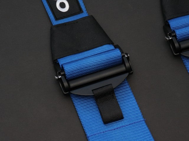 CUS00B CRH 6HBL Cusco 6 Point FIA Harness (Hans Only Model) - Universal - Blue,