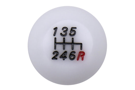BEAA91212W-GD Beatrush Duracon Shift Knob 6MT - 15+ WRX / STI-White,