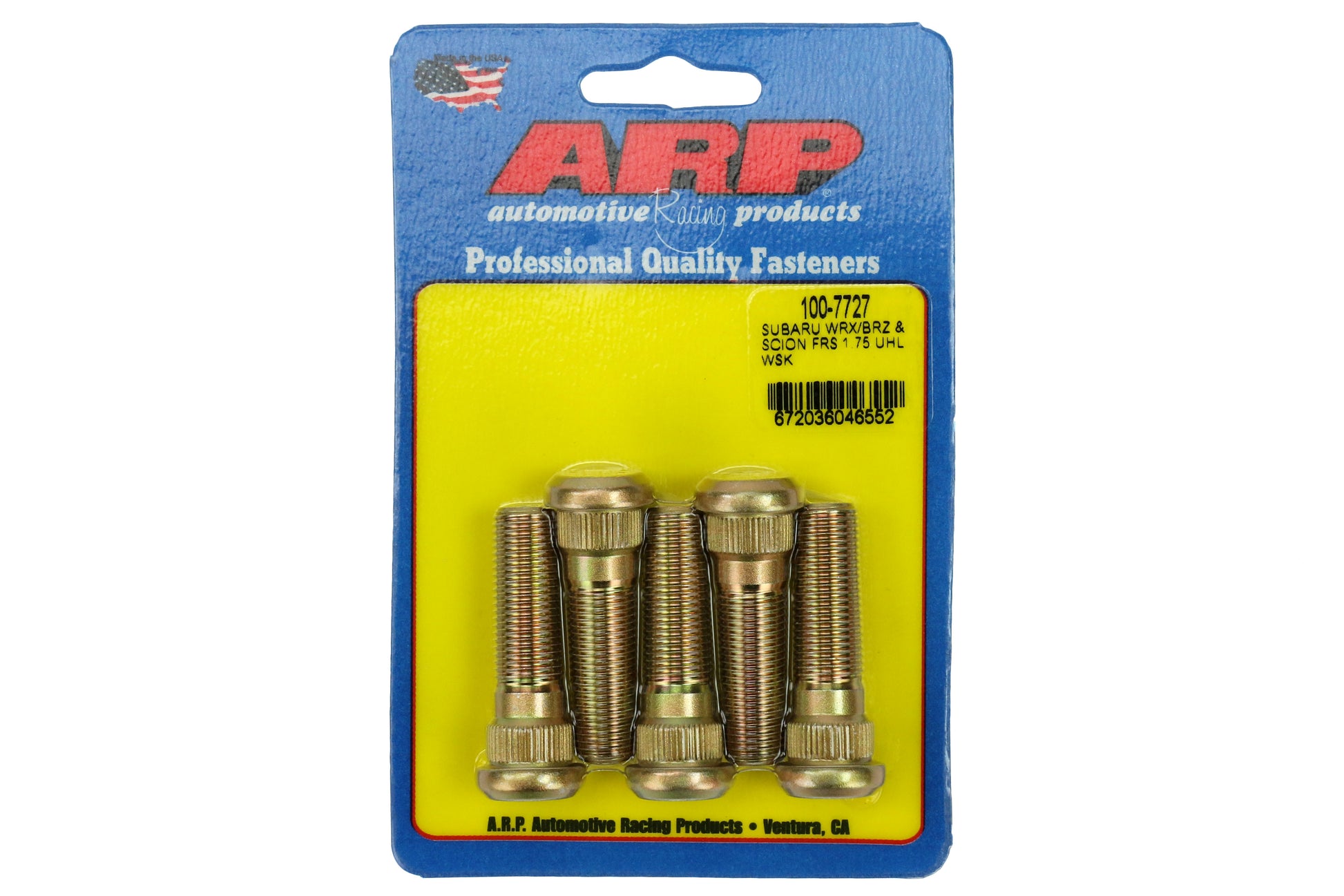 ARP100-7727 ARP Wheel Studs - 2015+ WRX / 2015+ STI / 2013+ FT86,