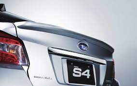 SUBJ1218FJ220 WRX S4 JDM Chrome Trunk Garnish - 2015+ WRX / 2015+ STI,