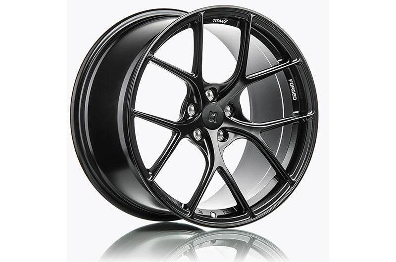 TTNTS501895040511473MB   -   Titan 7 T-S5 Machine Black 18x9.5 +40,