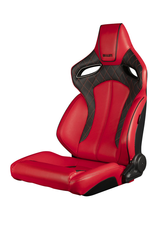 BRMBRR6-RDBS Braum Orue Series Sport Seats Red Diamond (Red Stitching) - Universal,