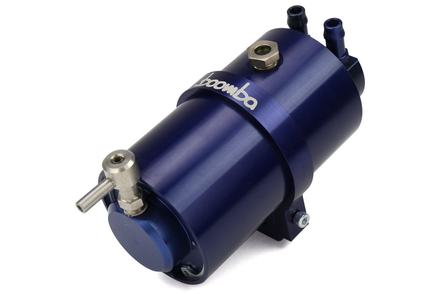 BBA031-00-026BLUE Boomba Racing Stage 2 Oil Catch Can Kit (PCV) - 2015+ WRX-Blue,